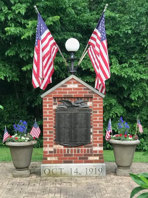 Memorial at Liberty Park Milford Center Ohio